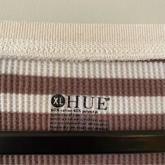 Hue-Stripe Cream & Brown Thermal - Picture 7 of 8